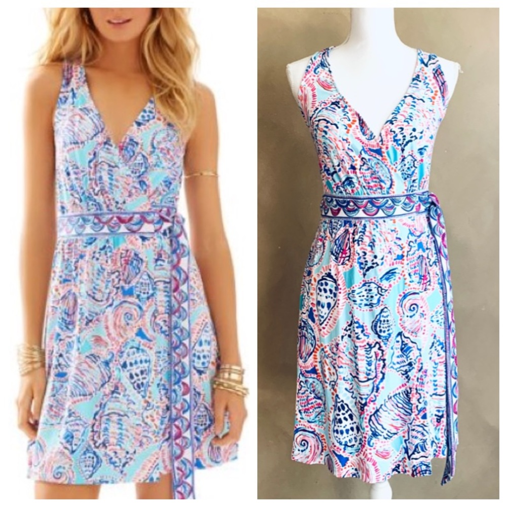 EUC✨Lilly Pulitzer Bellina Wrap Dress